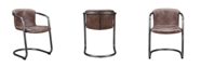 Moe's Home Collection Freeman Dining Chair Light Brown-Set Of Two